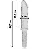 Modell 24 Glas-Dildo (28,5 cm × Ø 5 cm)
