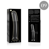 Modell 9 Glas-Dildo (15,5 cm × Ø 2,5 cm)