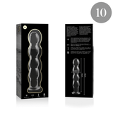 Modell 10 Glas-Dildo (16,5 cm × Ø 3,5 cm)