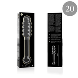 Modell 20 Glas-Dildo (20,5 cm × Ø 3 cm)