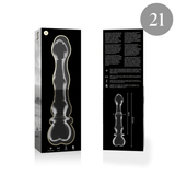 Modell 21 Glas-Dildo (20,5 cm × Ø 3,5 cm)