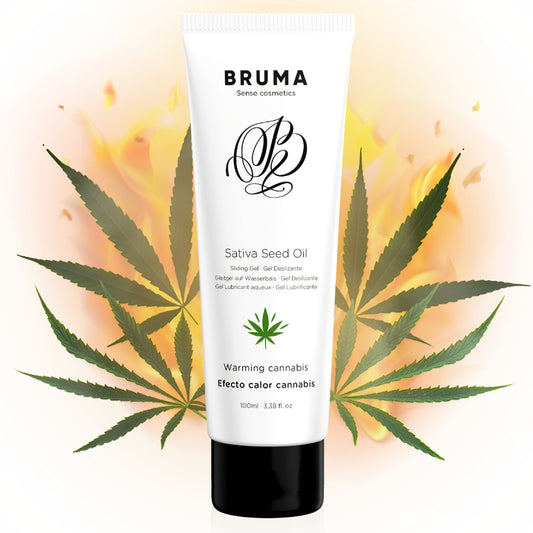 Gleitmittel - Wärmendes Gleitgel - Cannabis Sativa Samenöl Gleitgel