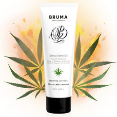 Gleitmittel - Wärmendes Gleitgel - Cannabis Sativa Samenöl Gleitgel