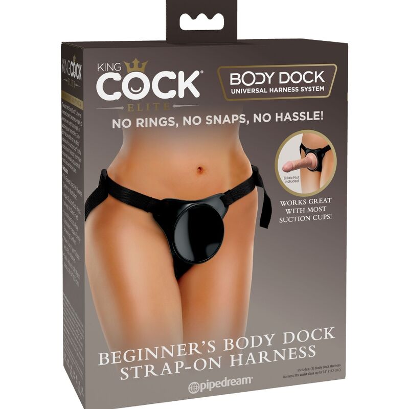 ELITE – Einstellbares Anfänger-Harness mit Body Dock™ (ohne Ringe & Schnallen)