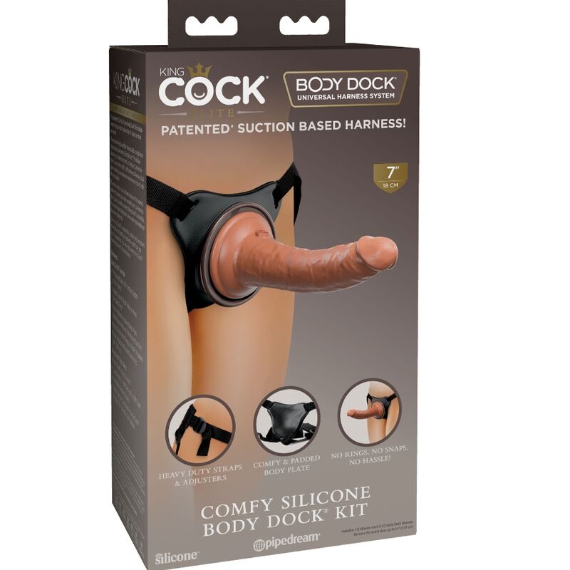 Elite Strap-On Set mit realistischem Dildo