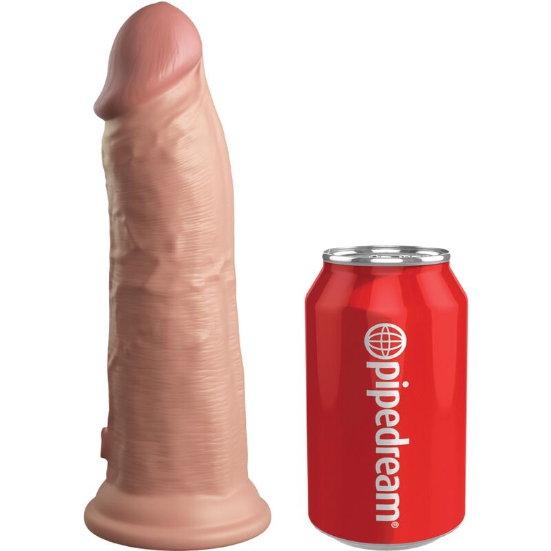 ELITE – Deluxe Harness-Set mit Dildo (20,3 cm) & Testikel-Ring