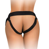 ELITE – Deluxe Harness-Set mit Dildo (20,3 cm) & Testikel-Ring