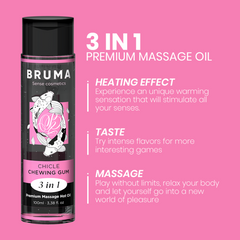 Massageöl Premium 3-in-1 – Kaugummi