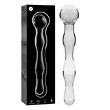 Modell 13 Glas-Dildo (18 cm × Ø 3,5 cm)