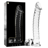Modell 23 Glas-Dildo (21,5 cm × Ø 4 cm)
