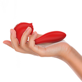 Rosen-Vibrator mit Pulsations- & Klopf-Funktion – MIA Selena