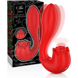 Rosen-Vibrator mit Pulsations- & Klopf-Funktion – MIA Selena