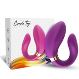 Ergonomischer Paarvibrator mit Doppelmotor & Fernbedienung – Armony Crescent