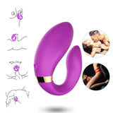 Ergonomischer Paarvibrator mit Doppelmotor & Fernbedienung – Armony Crescent
