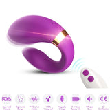 Ergonomischer Paarvibrator mit Doppelmotor & Fernbedienung – Armony Crescent