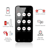 Bogotá - Realistischer App-Vibrator-Dildo in 3 Größen