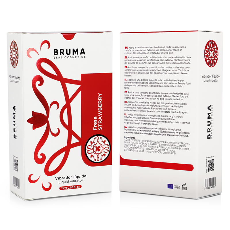 Liquid Vibrator Gel – Erdbeere