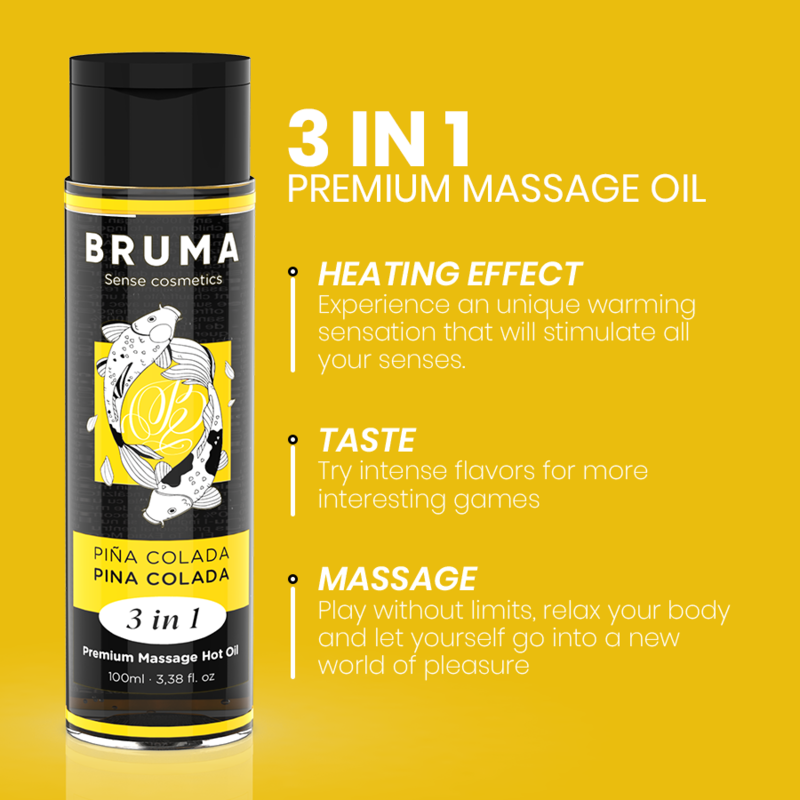 Massageöl Premium 3-in-1 – Piña Colada