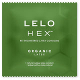 HEX ORGANIC - Bio-Latex-Kondome mit L-Arginin für festere Erektionen