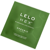HEX ORGANIC - Bio-Latex-Kondome mit L-Arginin für festere Erektionen