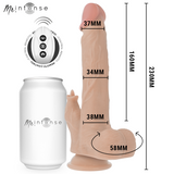 Redford Realistischer Vibrator – Auf-Ab-Stoßfunktion & Klitorisstimulator – 23 cm