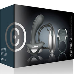 EXCITE KIT - Penisring + Prostata Massagegerät