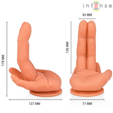 Leela G-Punkt-Dildo – Flexible Finger-Form mit Saugnapf – 12,6 cm