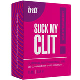 Stimulierendes Klitoris-Gel mit Saugeffekt – Suck My Clit Erdbeere (15 ml)