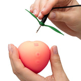 Druckwellen-Klitorissauger aus Silikon im Pfirsich-Look – ROMP Pink Peach