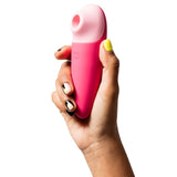 Leistungsstarker Silikon-Stabvibrator mit flexiblem Hals – ROMP Shine X Pink
