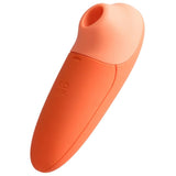 Gelenkiger Silikon-Klitorisstimulator mit beweglichem Kopf – Switch Orange
