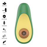 Waki Avocado Druckwellenvibrator – Kontaktloser Klitorissauger aus Silikon