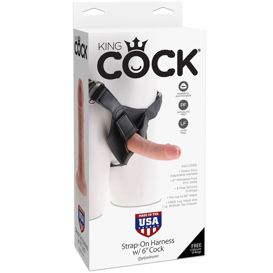 Harness-Set mit Realistischem Dildo