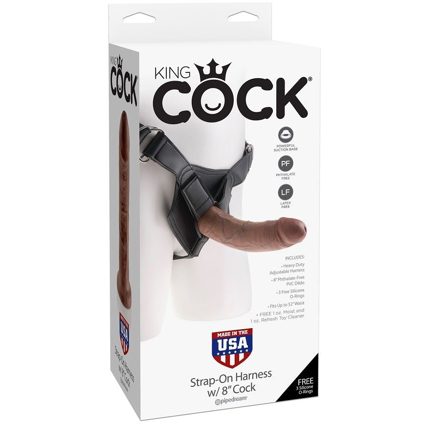 Harness-Set mit Realistischem Dildo