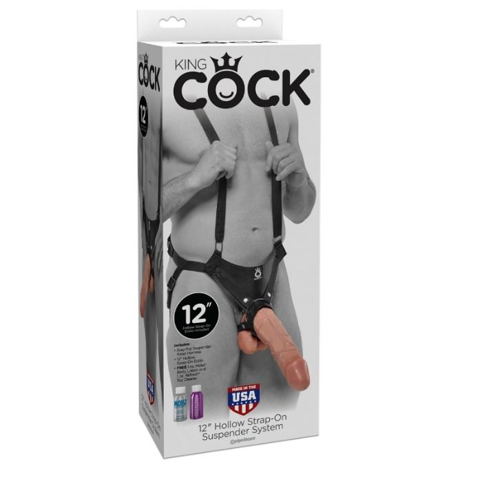 Hollow Strap-On mit Schultergurten
