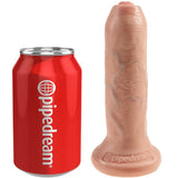Realistischer Uncut-Dildo mit beweglicher Vorhaut