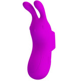 Finger-Vibrator mit Rabbit-Stimulation