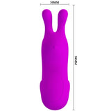 Finger-Vibrator mit Rabbit-Stimulation