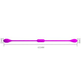 Dream Lovers Whip 2 - Flexibler Doppel-Vibrator mit 12 Modi Unisex