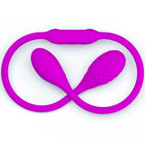 Dream Lovers Whip 2 - Flexibler Doppel-Vibrator mit 12 Modi Unisex