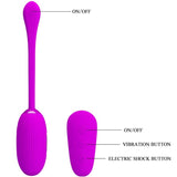 Shock Fun - Vibro-Ei mit E-Stim & Fernbedienung