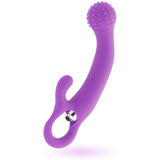 Gebogener Silikon-Vibrator mit G-Punkt-Kurve & Noppen-Struktur – Intense Naila