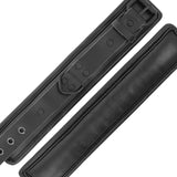 Verstellbare Handfesseln aus veganem Leder