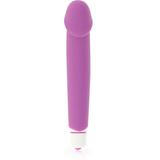 Strukturierter Silikonvibrator mit abnehmbarer Soft-Hülle – Dolce Vita Realistic