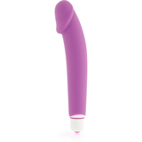 Strukturierter Silikonvibrator mit abnehmbarer Soft-Hülle – Dolce Vita Realistic