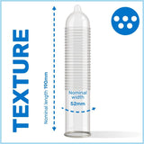 Ribbed Passion Kondome 3 Stück (mit Struktur)
