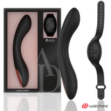 Curve Vibrator mit Fernbedienung (WatchMe-Technologie)