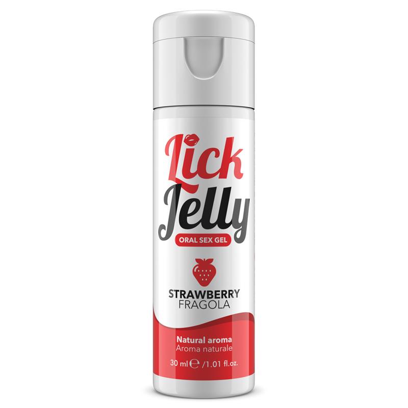 Erdbeere Lick Jelly - Essbares Gleitgel