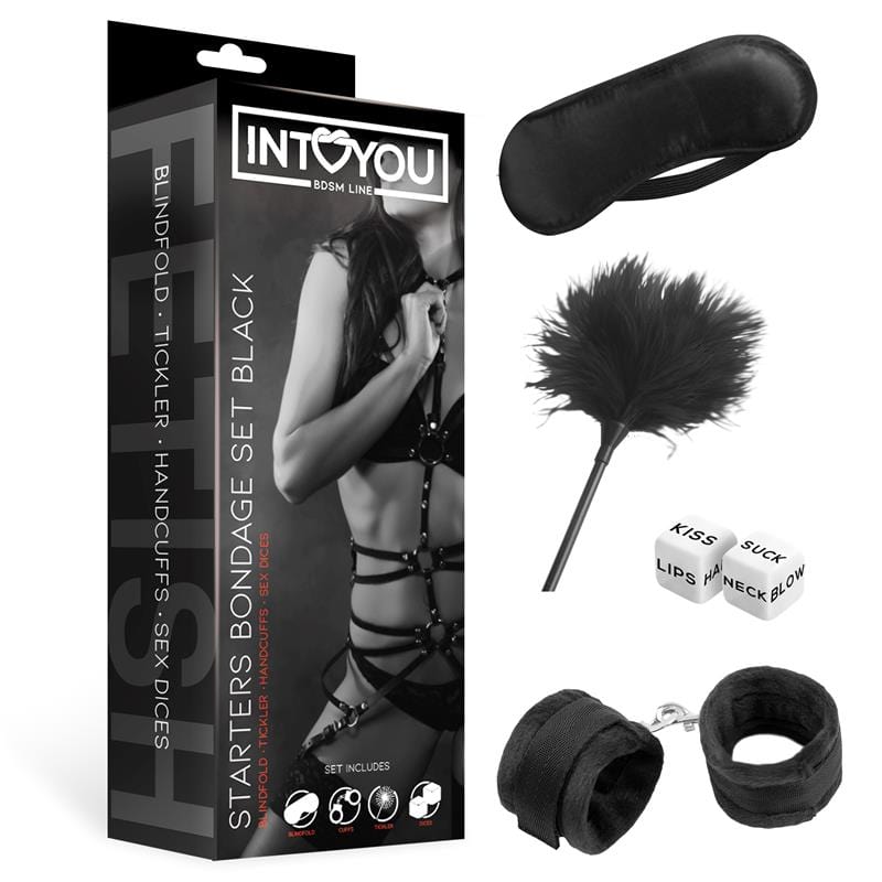 Bondage Starter Set für Anfänger 4-Teilig-Mr. Lover - Sensual Toys