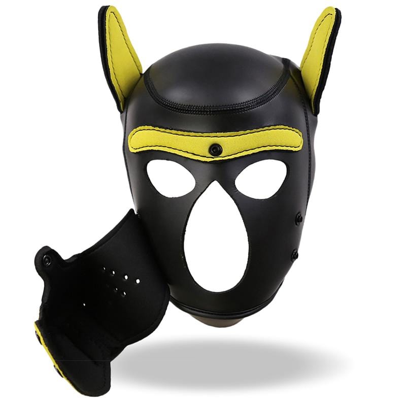 Hound Dog Mask mit abnehmbarer Schnauze BDSM